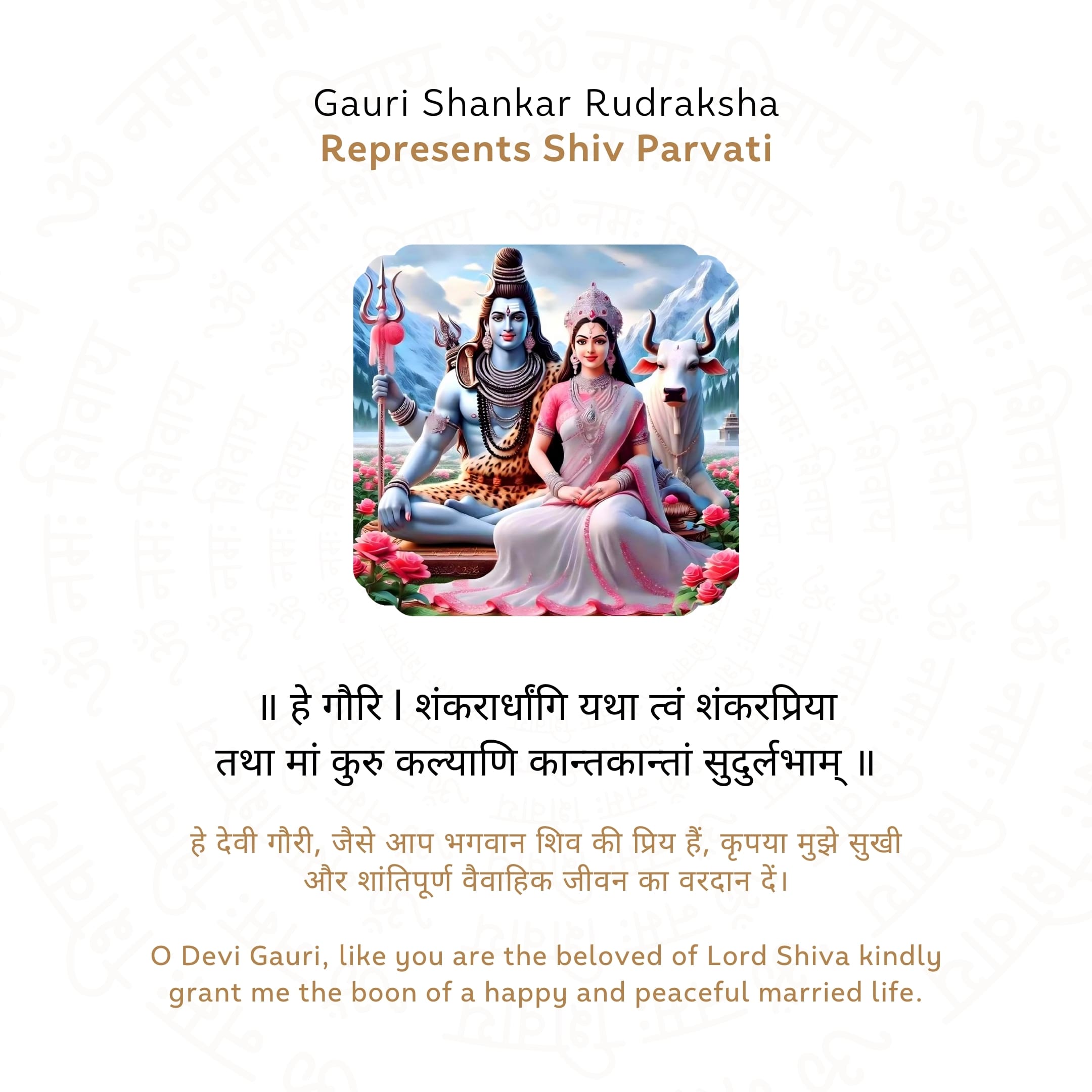 Gauri Shankar Rudraksha Story
