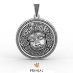 Kashtbhanjan Dev Hunuman Silver Pendant