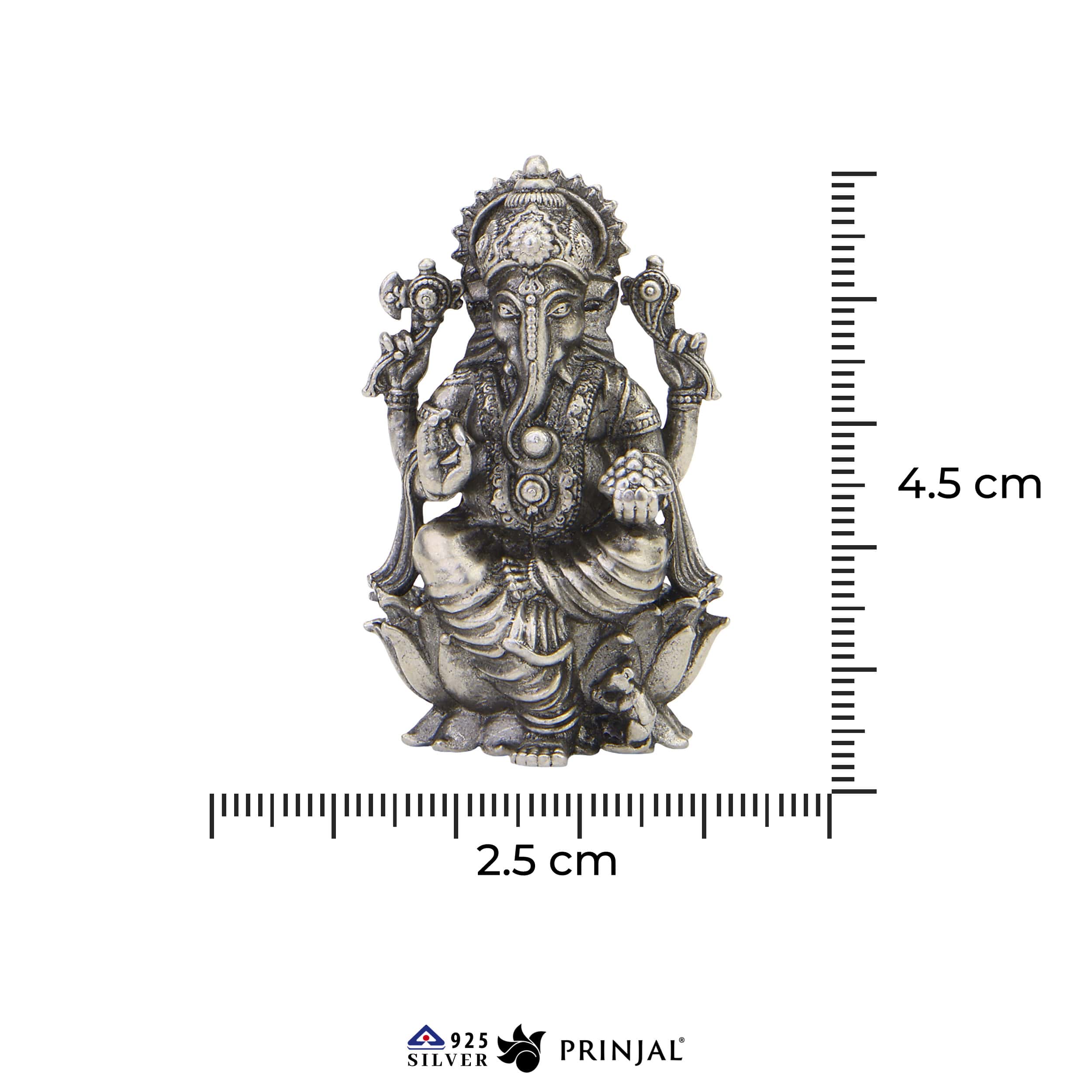 Lord Ganesh Silver Idol