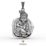 Kanha Silver Pendant