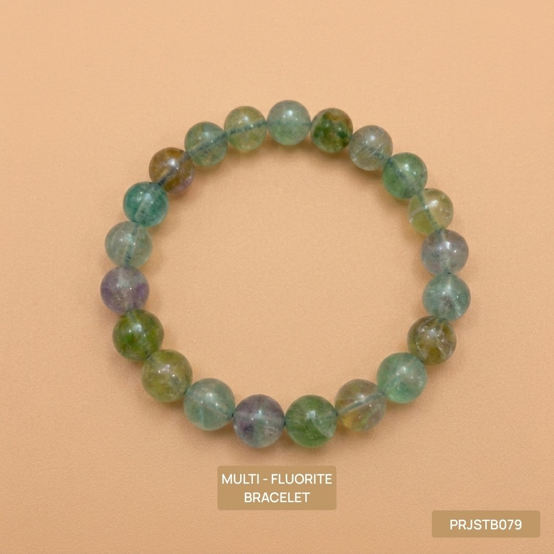 Multi - Fluorite Bracelet