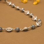 Tulsi Capping With Jay Shree Ram Silver Beads Mala