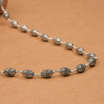 Dome Silver Beads Mala