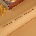 CNC Silver Beads Rudraksha Bracelet
