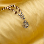 Murlidhar Krishna Pendant With Rudraksha Mala