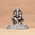 Ganesha Silver Murti