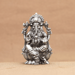 Lord Ganesh Silver Idol