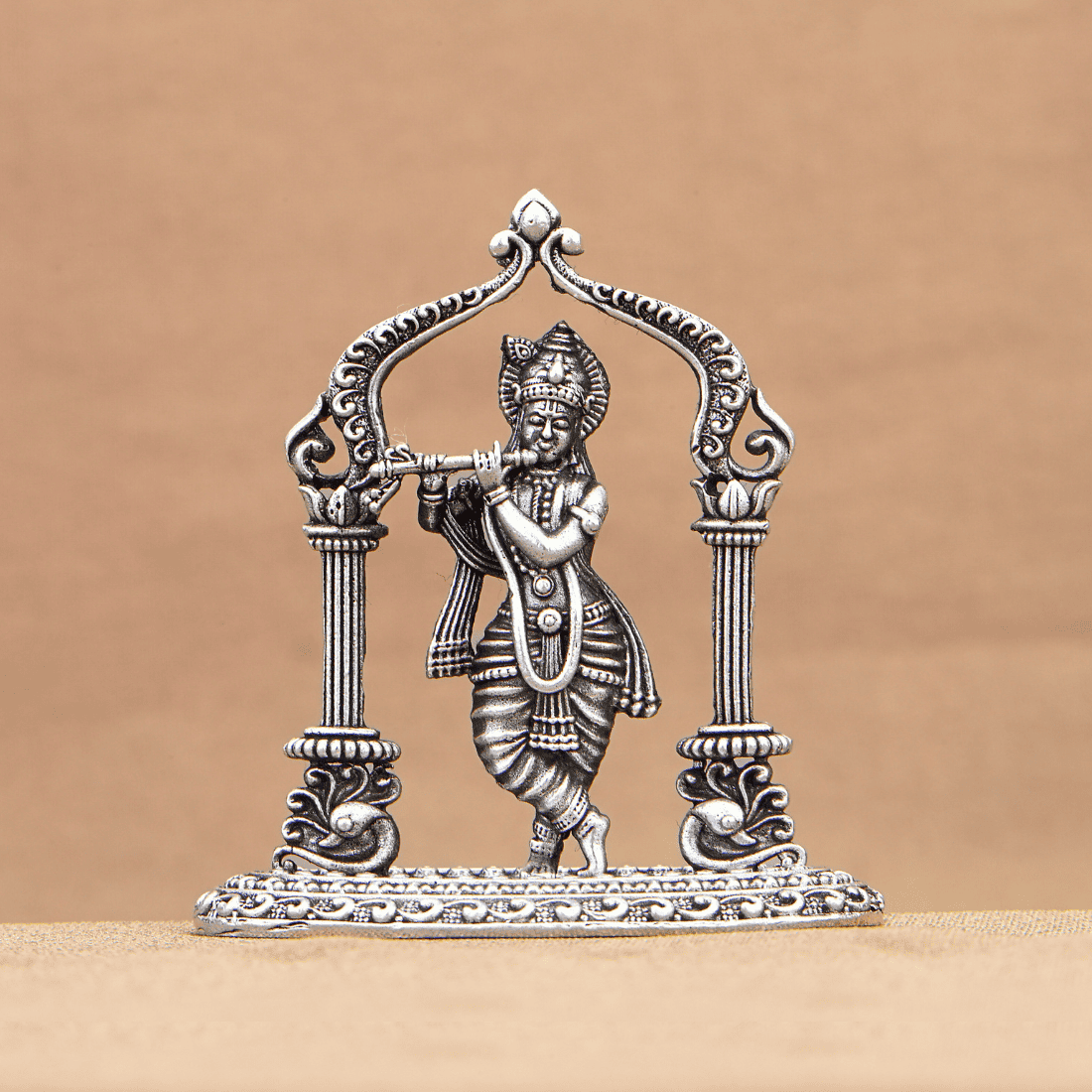 Murli Manohar Krishna Silver Idol