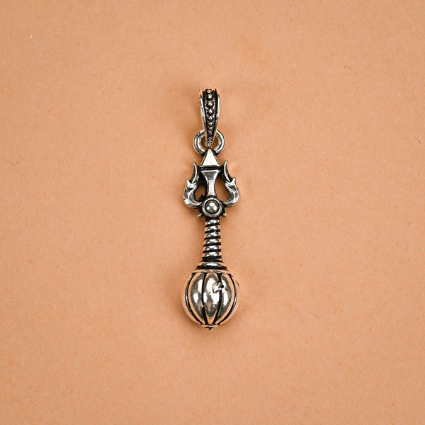 Trishul Silver Pendant