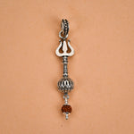Silver Trishul Pendant