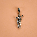 Lord Hanuman Ji Silver Pendant