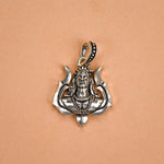 Shiva Mahadev Silver Pendant