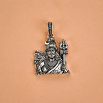Silver Lord Shiv Shankar Pendant