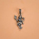 Lord Nataraja silver pendant