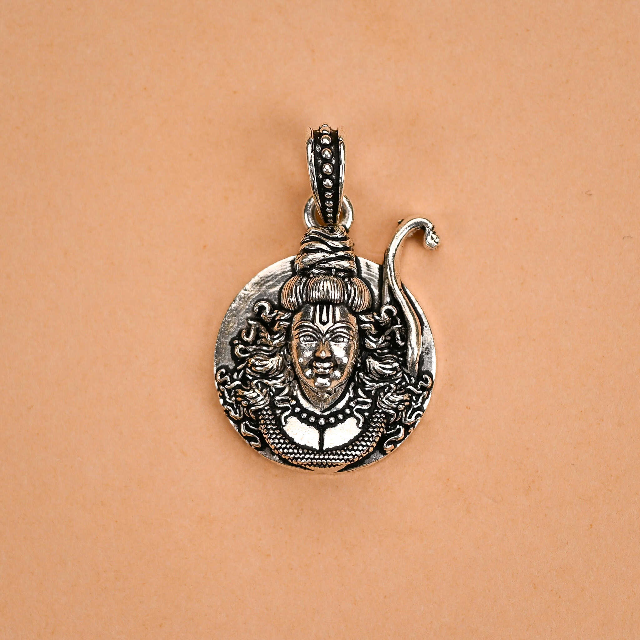Lord Ram Ji Silver Pendant