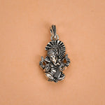 Lord Ganesha silver pendant