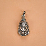 Mahakal Rudra Silver Pendant