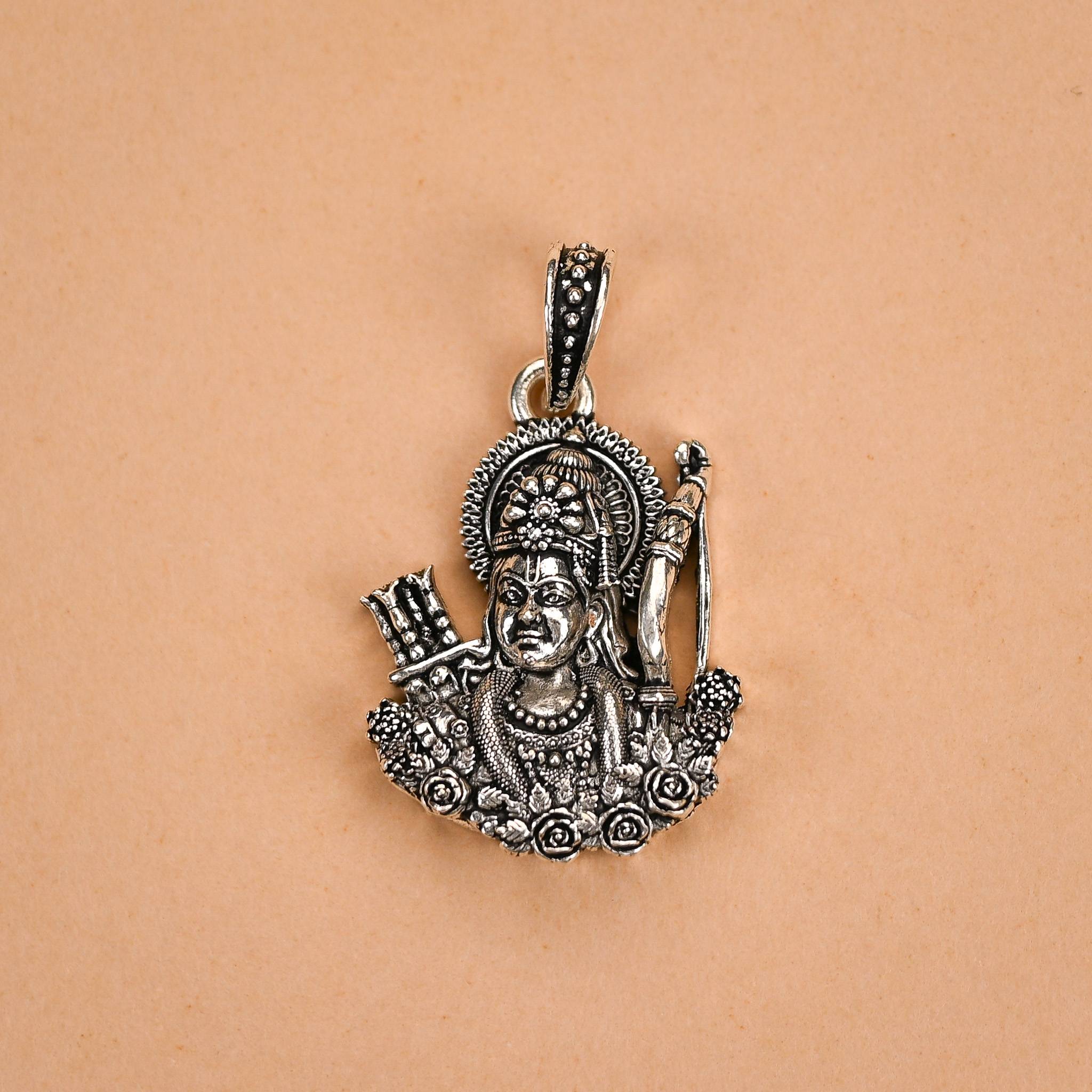 Ram Silver Pendant