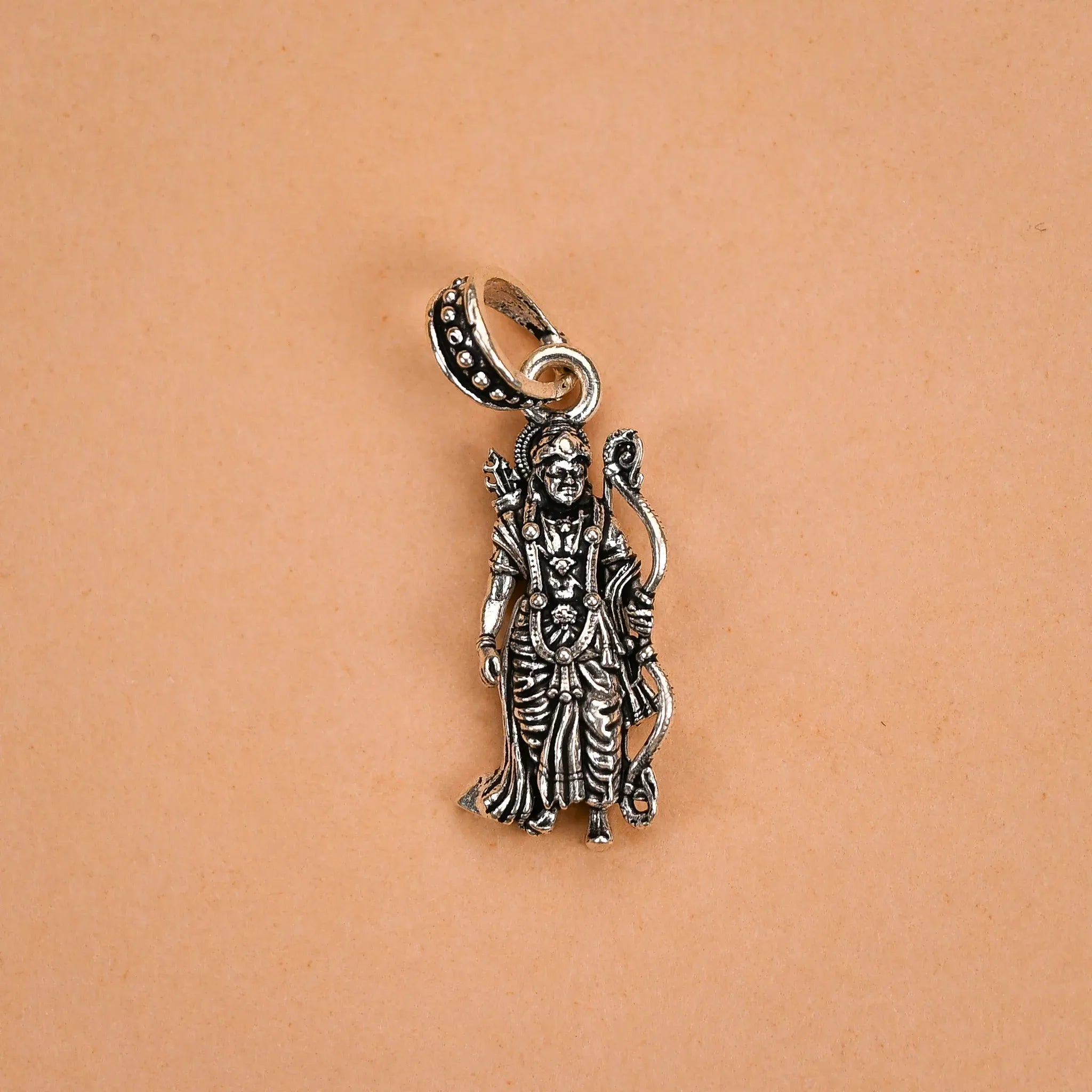 Ram Bhagwan Silver Pendant