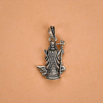 Shree Khodiyar Mata Silver Pendant