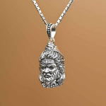 Hanuman Mahadev Silver Pendant with Chain