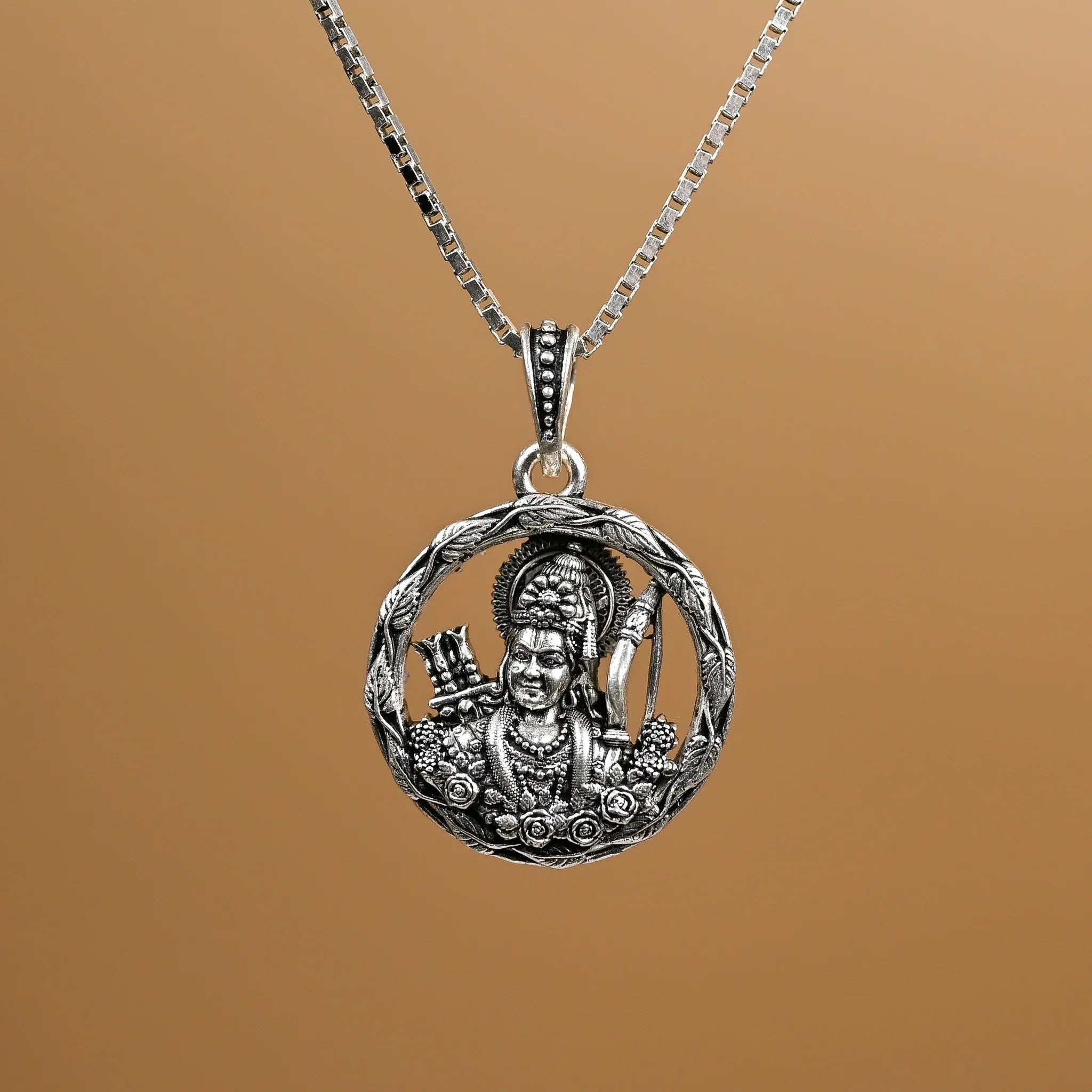 Ram Silver Pendant