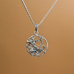 Ram Dhanush Silver Pendant