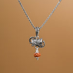 Damaru Silver Pendant