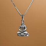 Divine Adiyogi Mahadev Silver Pendant With Chain