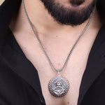Authentic Lord Shankar Silver Pendant