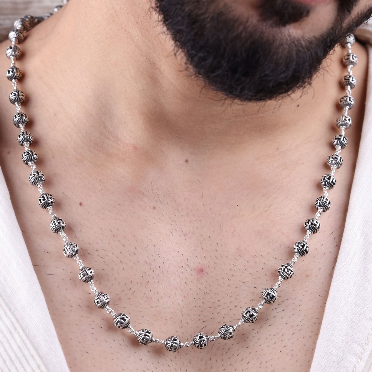 Silver Mala (Jay Shree Ram)