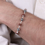 Original Rudraksha With Jay Shree Ram Bead Bracelet