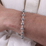 Original Shree Hari Silver Bead Bracelet