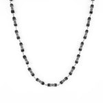 Rudraksha Silver Mala (Damru Beads)