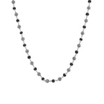 Rudraksha Silver Mala (Round Beads)