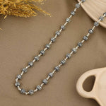 Original sterling silver mala with Shree Hari beads and elegant design