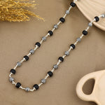Authentic Karungali Silver Mala (Spherical Beads)