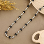 Karungali Silver Mala (Filigree Oval Beads)