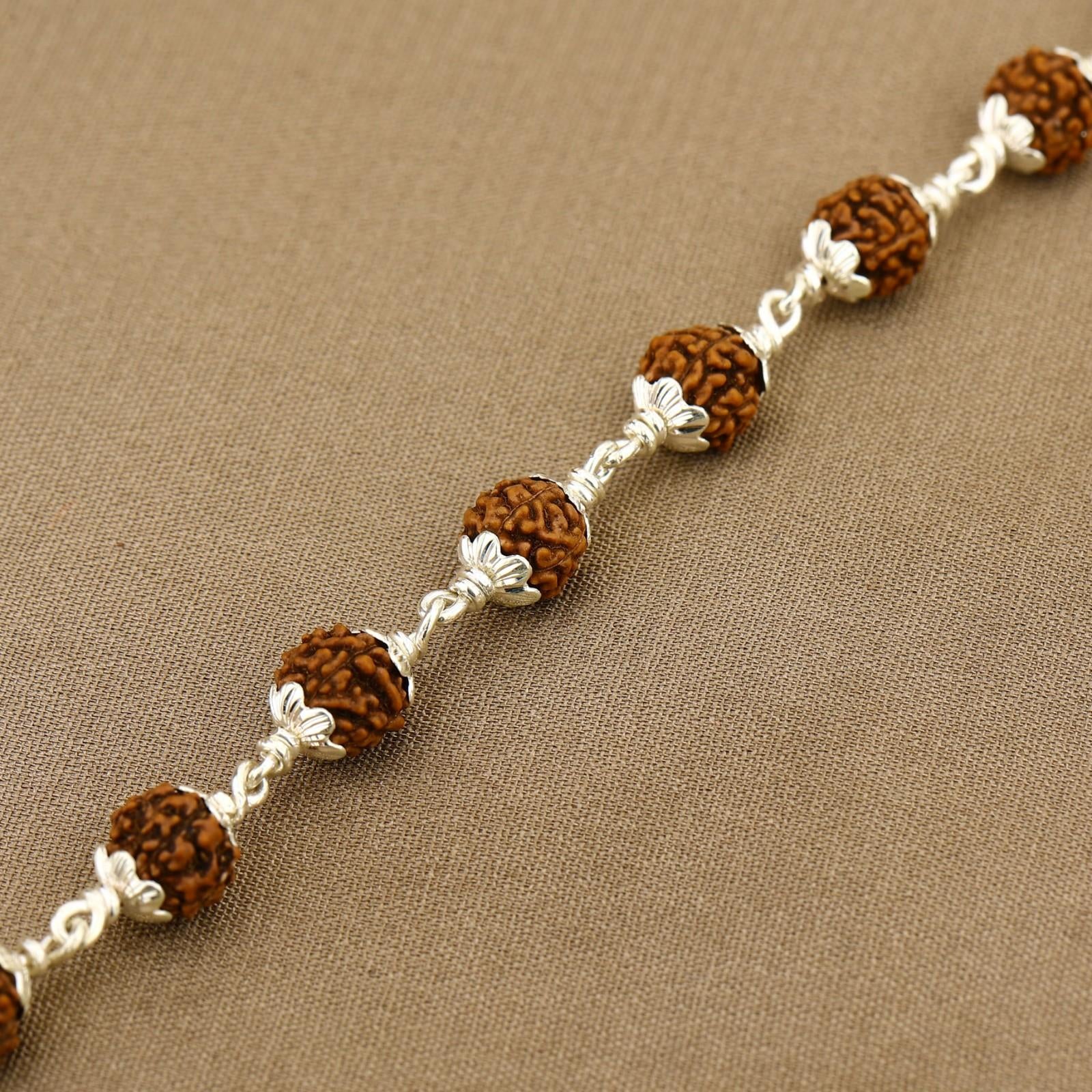 Rudraksha Bracelet 7 - 8 mm