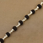 6–7 mm Black Rudraksha Bracelet