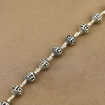 Jay Shree Ram Silver Bead Bracelet