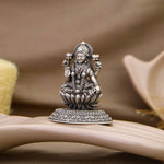 Goddess Dhanalakshmi Silver Murti