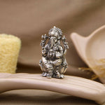 Authentic Lord Ganesh Silver Idol
