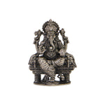 Lord Ganesh Silver Murti