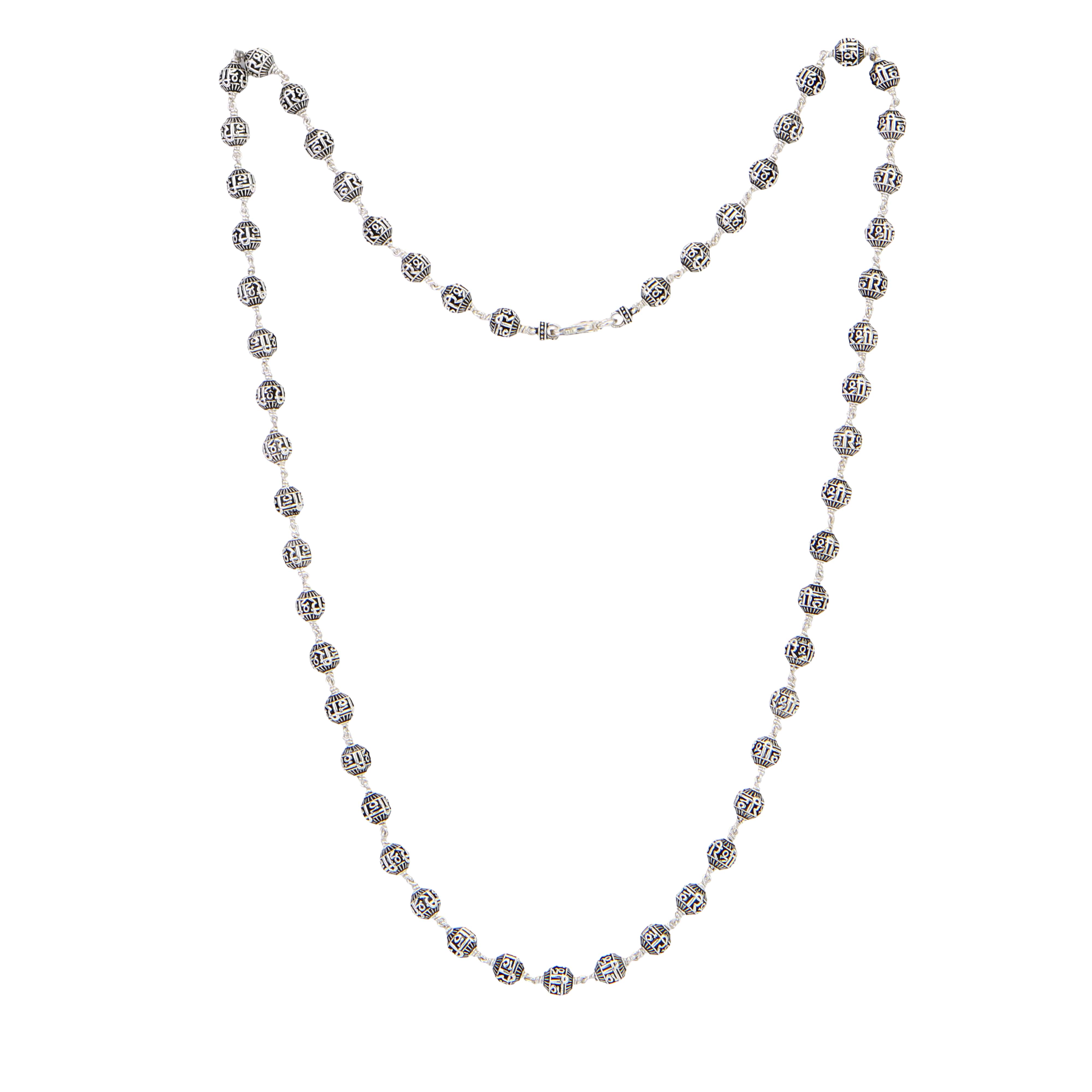Silver Mala (Shree Hari Beads)