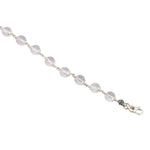 Sphatik Bead Silver Bracelet