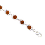 92.5 Silver Round Orbit Rudraksha Bracelet