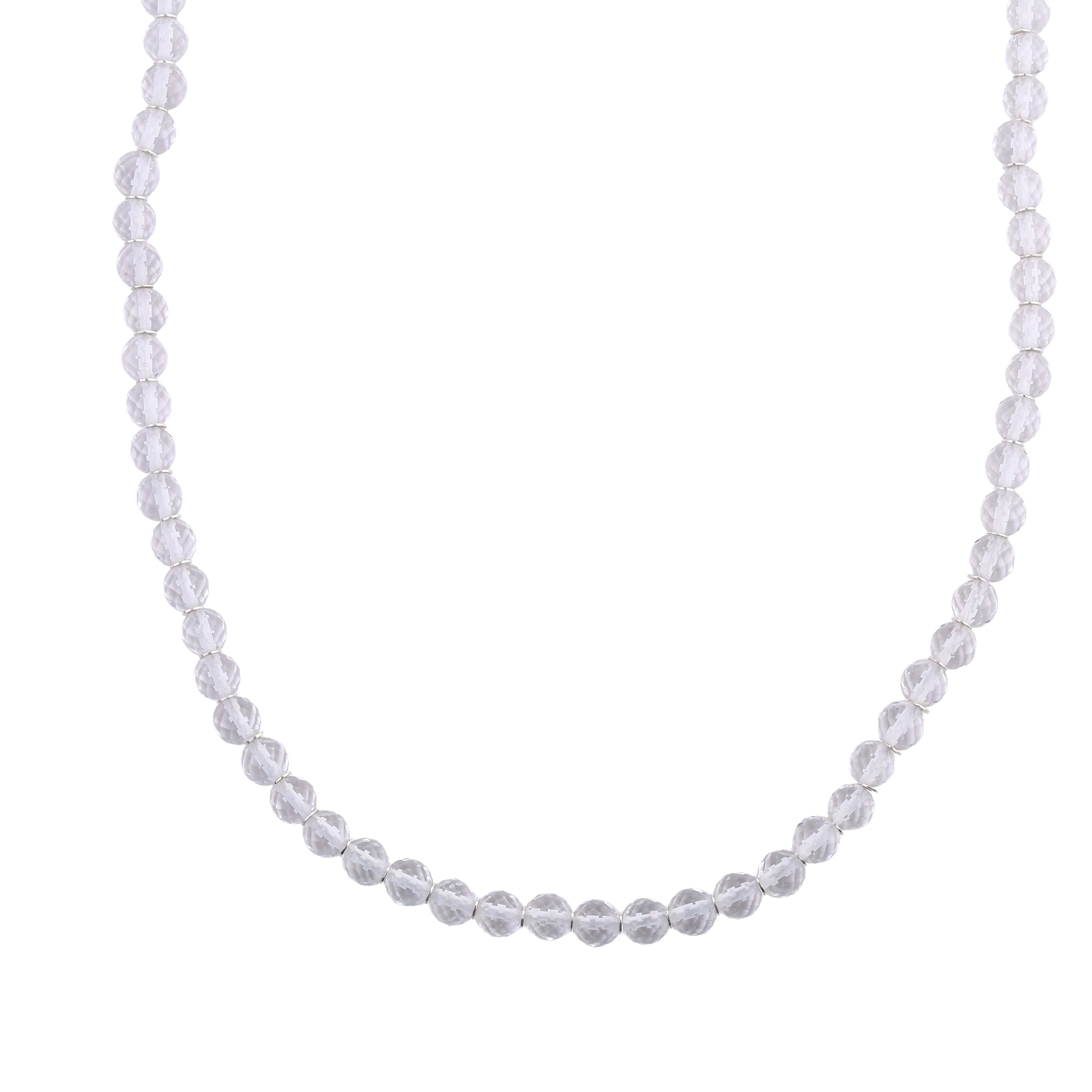 Sphatik Beads Jap Mala