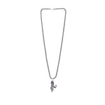 Lord Murlidhar Krishna Silver Pendant