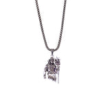 Lord Shiva Silver Pendant